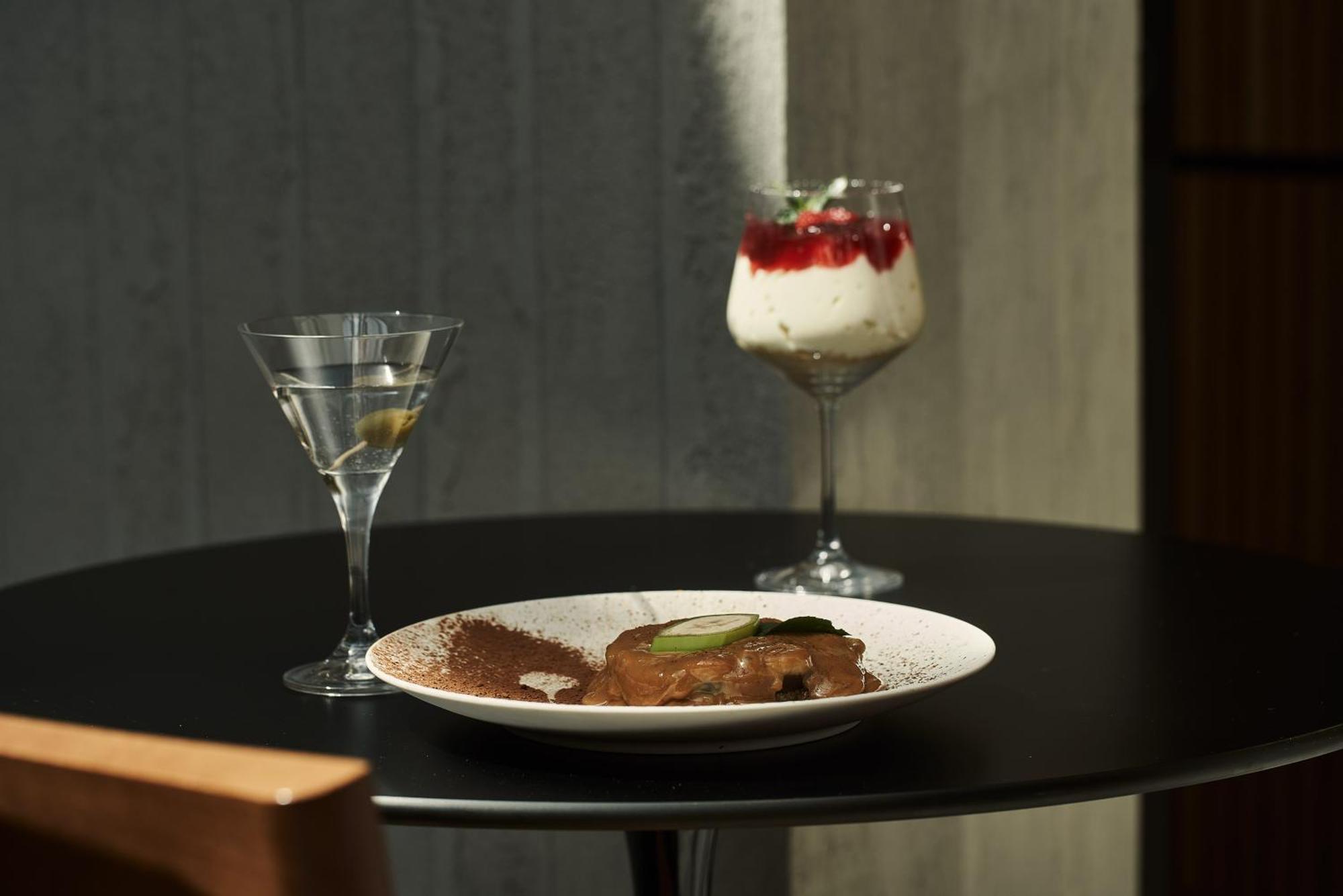 The Newel Psychiko Hotel Athens Exterior photo A chocolate parfait